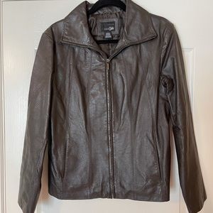 Leather jacket